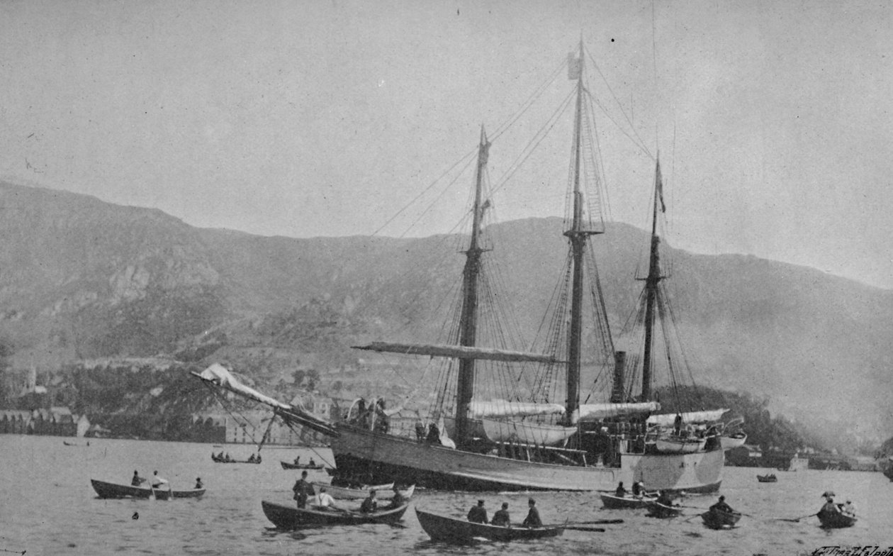 The Fram Partindo das Montanhas, 1893, 1897 de Unbekannt