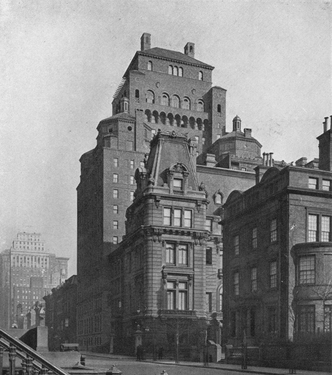 Edifício dos clubes de fraternidade da Madison Avenue, Nova York, 1924 de Unbekannt
