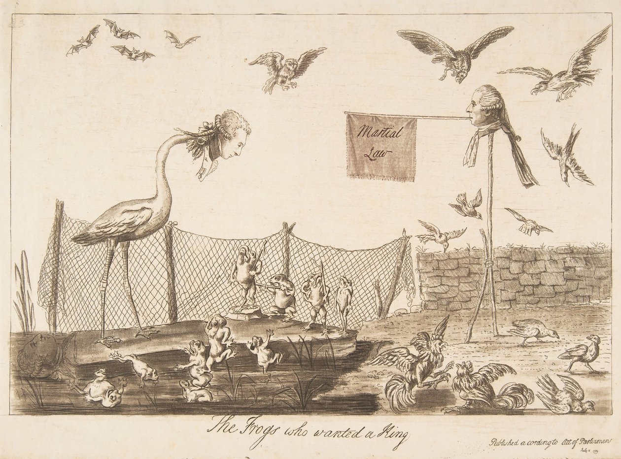 Os sapos que queriam um rei, 14 de julho de 1789. de Unbekannt