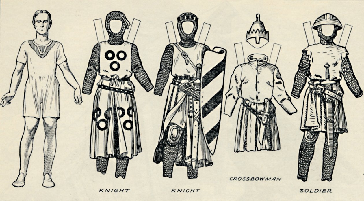 A Galeria de Trajes Britânicos: Como os Ingleses se Vestiram no Tempo do Rei Johns, c1934 de Unbekannt