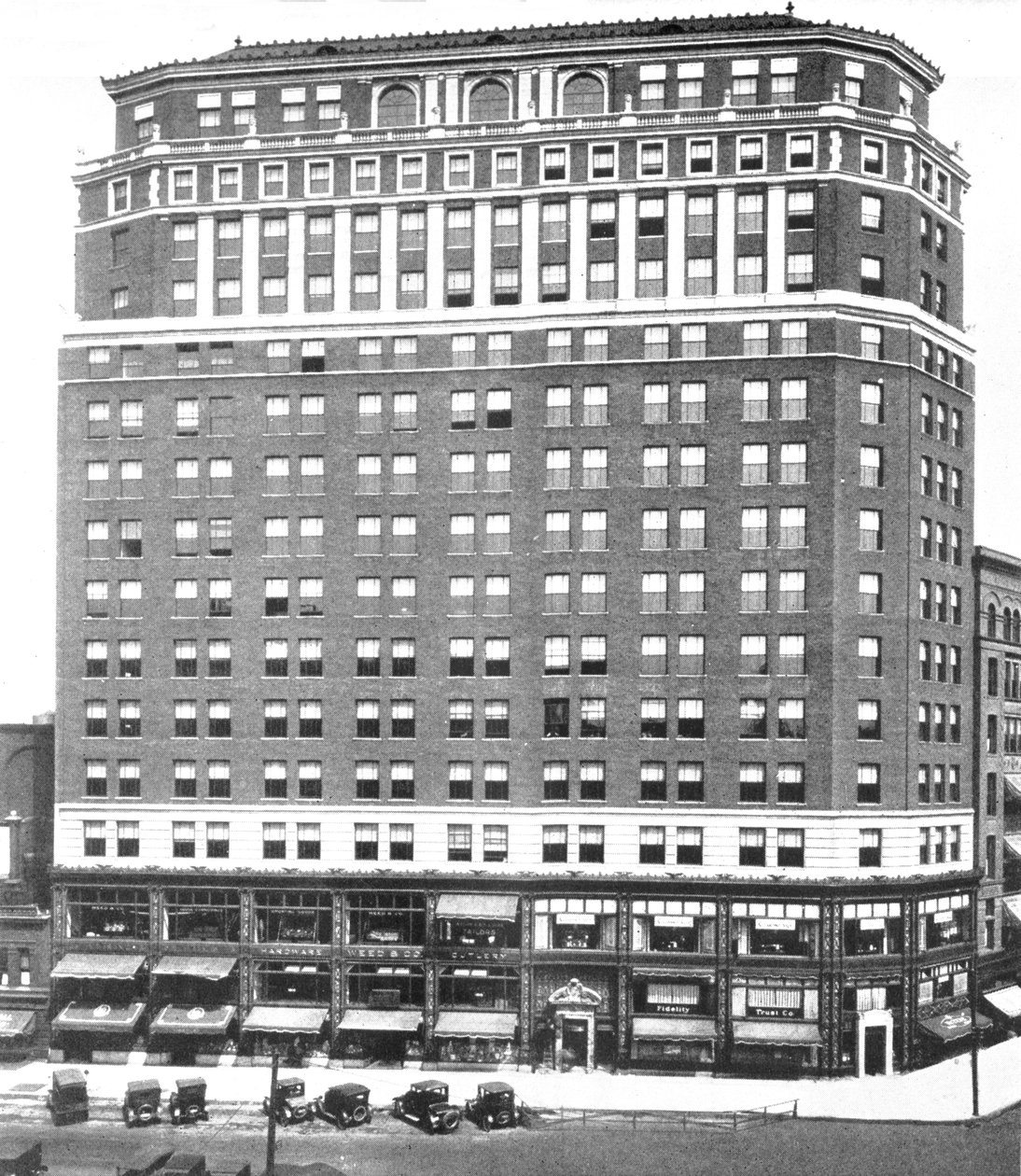 O edifício Genesee, Buffalo, Nova York, 1924 de Unbekannt