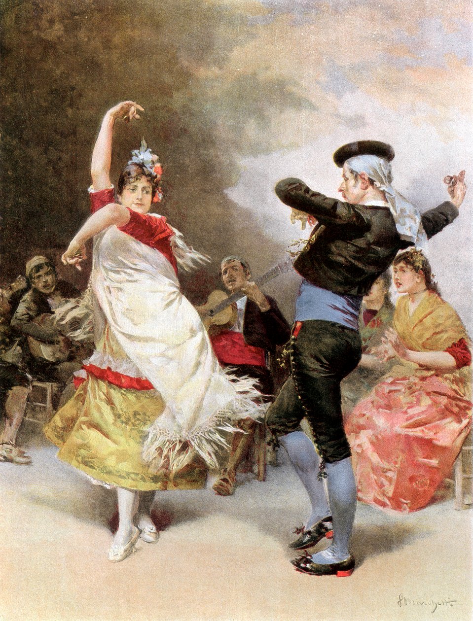 Os Gitanas de Granada, 1889 de Unbekannt