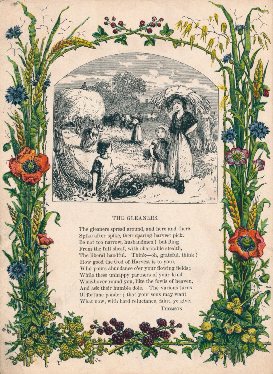 Os Gleaners por Thomson, c1900 de Unbekannt