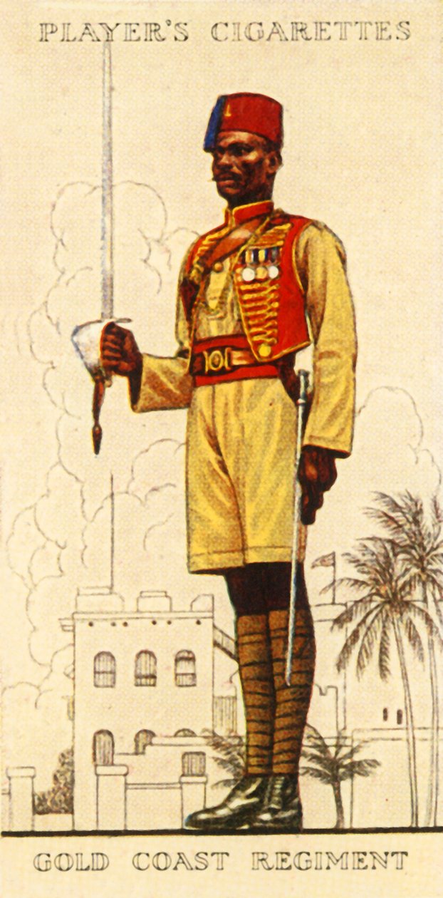 O Regimento de Gold Coast, 1936. de Unbekannt