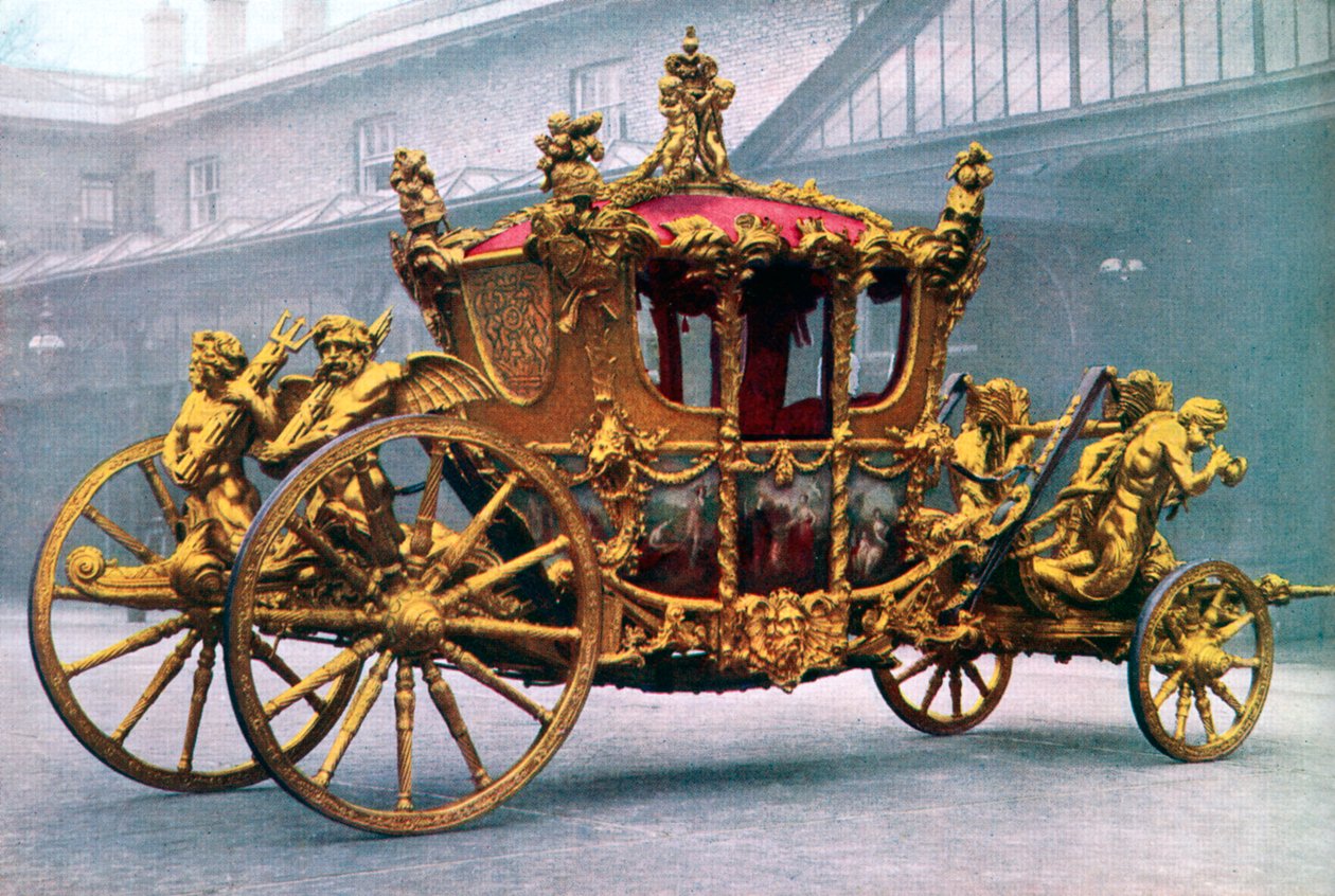 The Gold State Coach, 1762, 1937 de Unbekannt