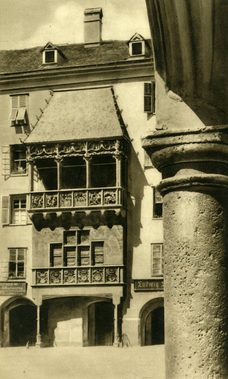 O Goldenes Dachl, Innsbruck, Tirol, Áustria, c1935. de Unbekannt