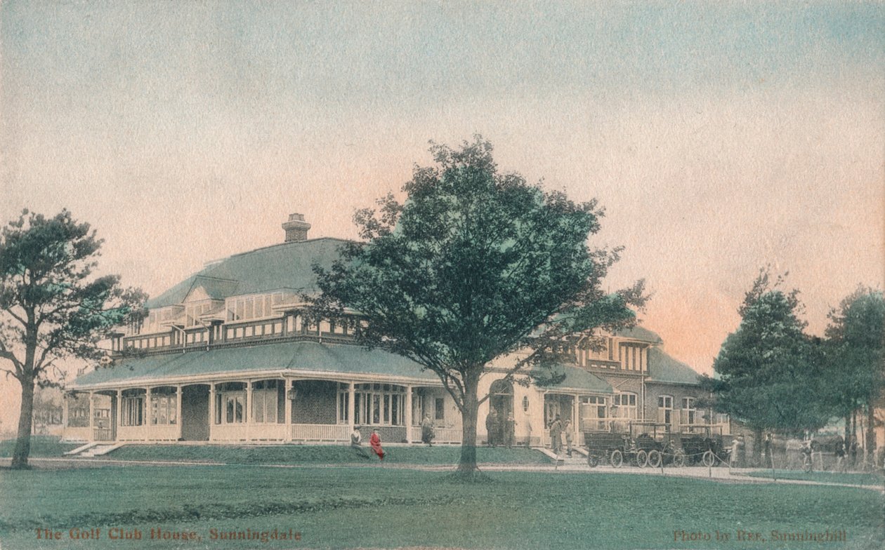 O clube de golfe House, Sunningdale, c1910 de Unbekannt