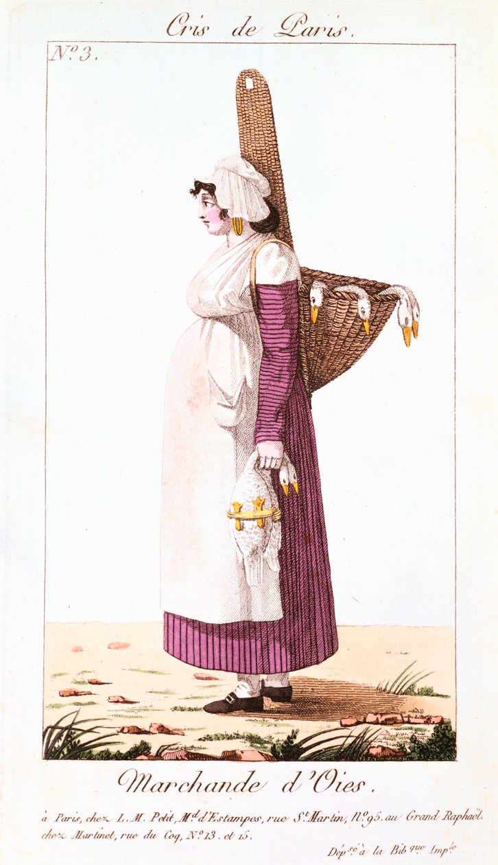 O vendedor do ganso, 1826 de Unbekannt