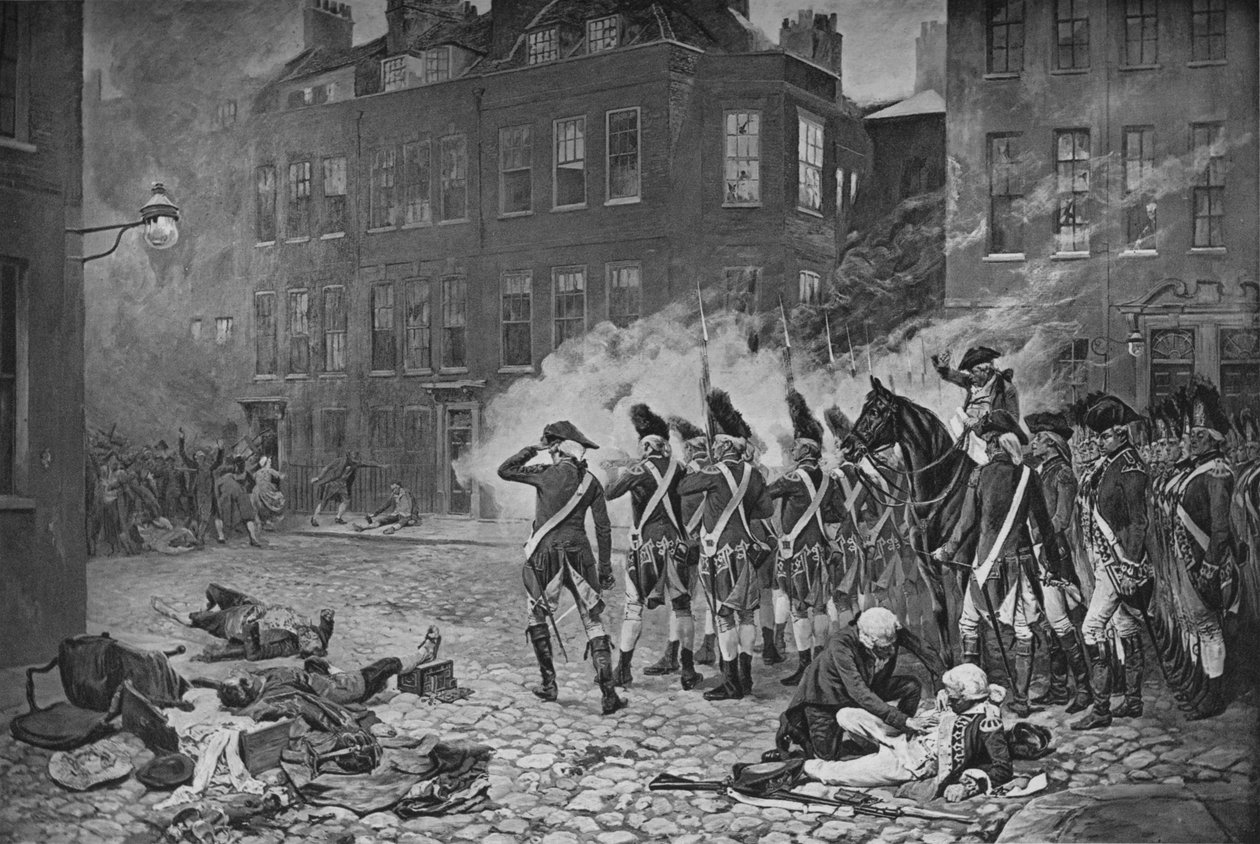Os tumultos de Gordon, Londres, 1780 1905. de Unbekannt