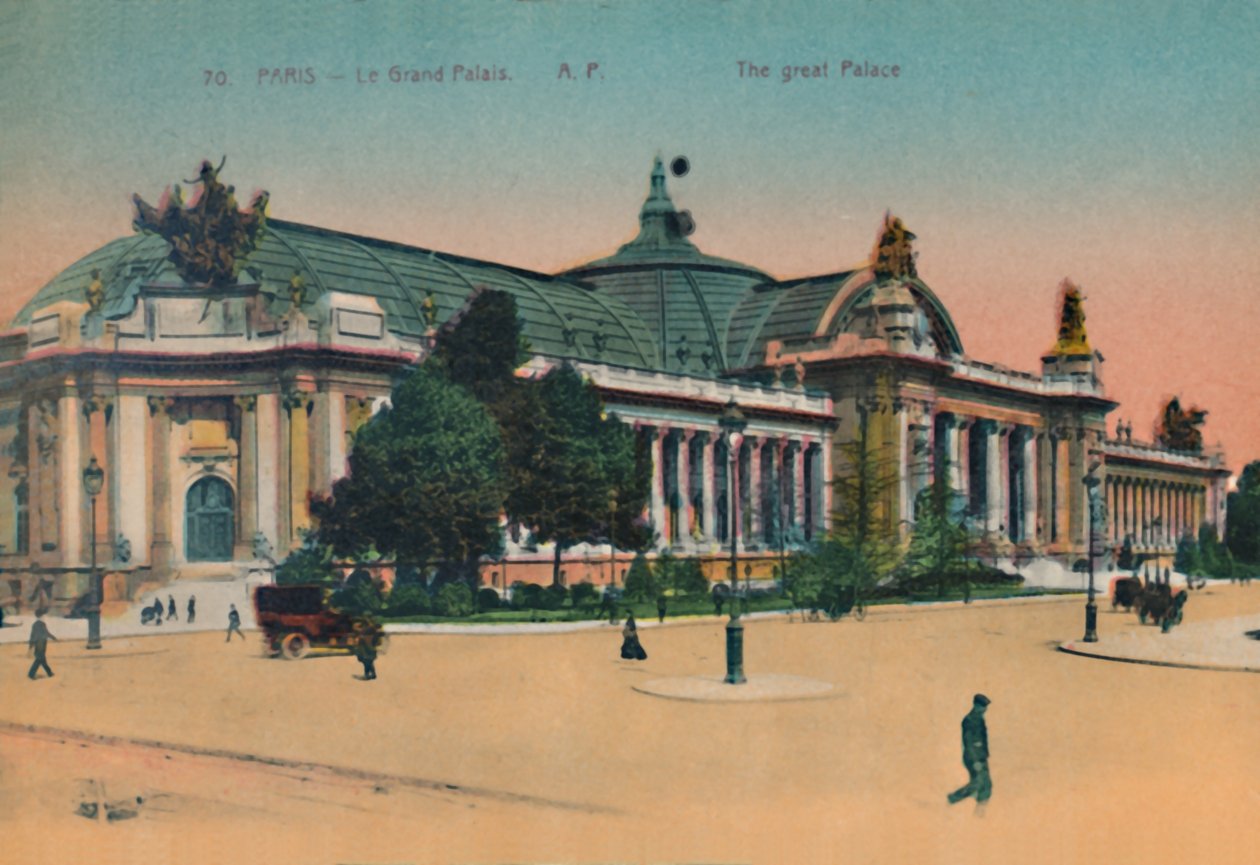 O Grand Palais, Paris, c1920 de Unbekannt