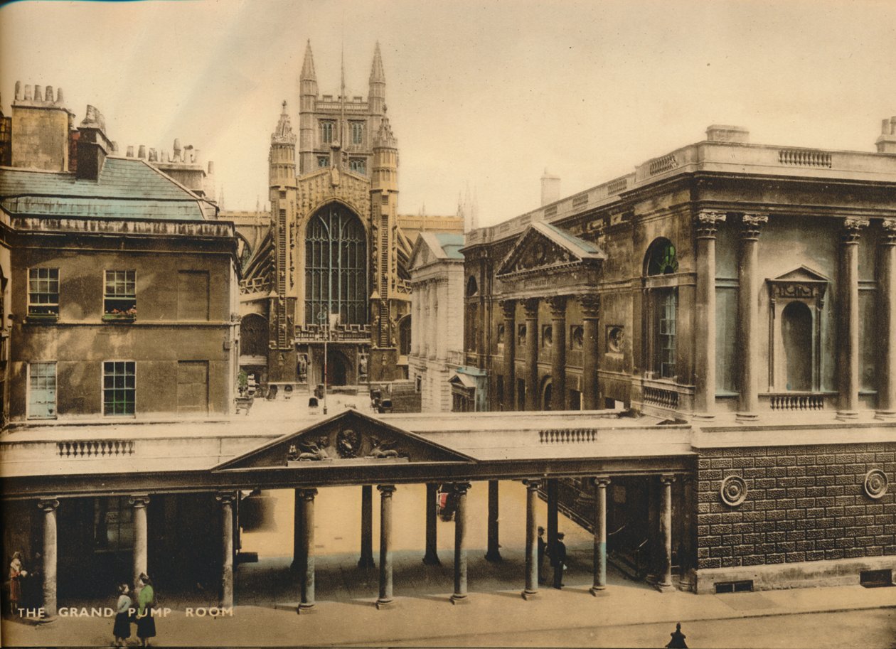 O Grand Pump Room, Bath, Somerset, c1925 de Unbekannt