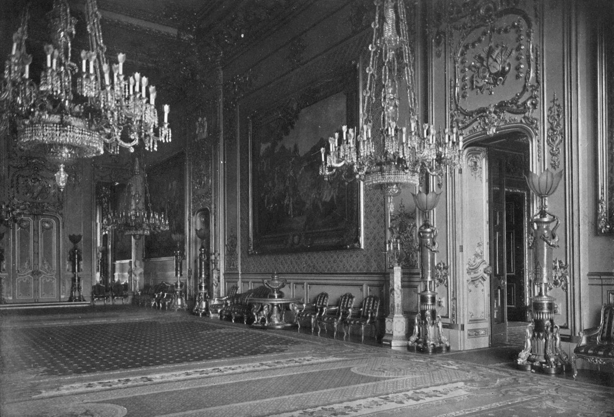 A Grande Sala de Recepção, Castelo de Windsor, 1912, 1939 de Unbekannt