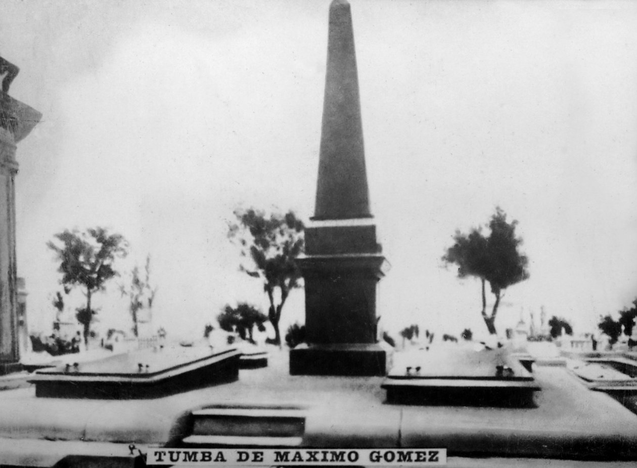 O Túmulo de Maximo Gomez, 1920 de Unbekannt