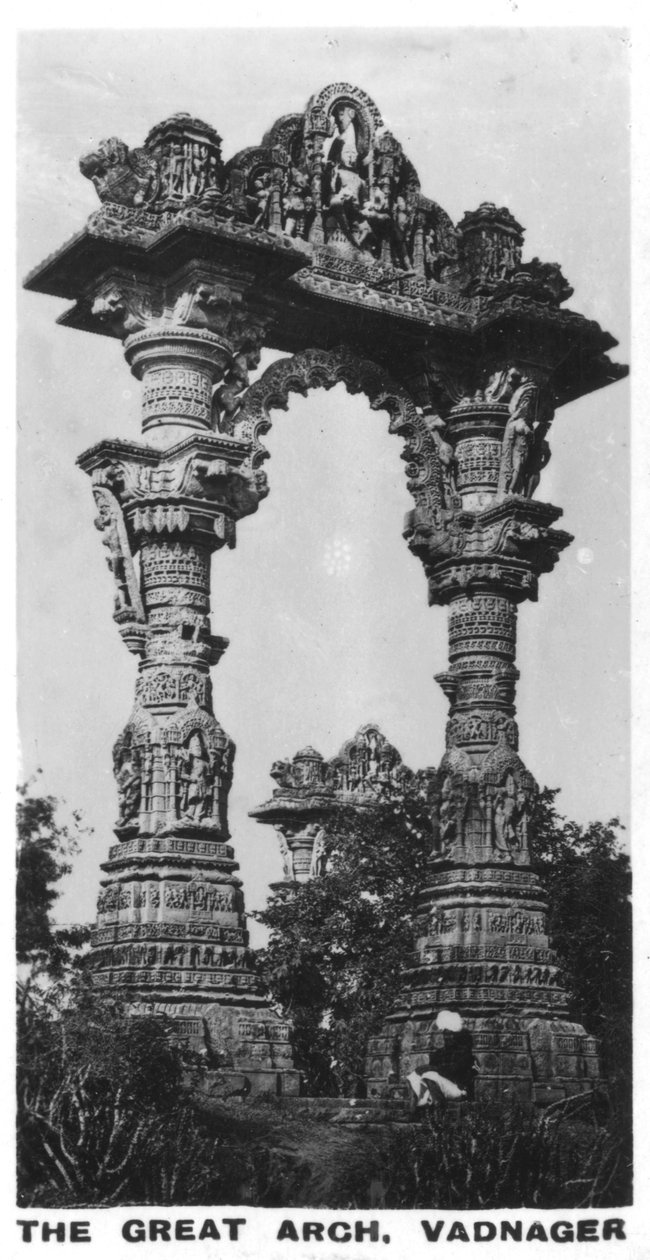O Grande Arco, Vadnagar, Gujarat, Índia, c1925 de Unbekannt