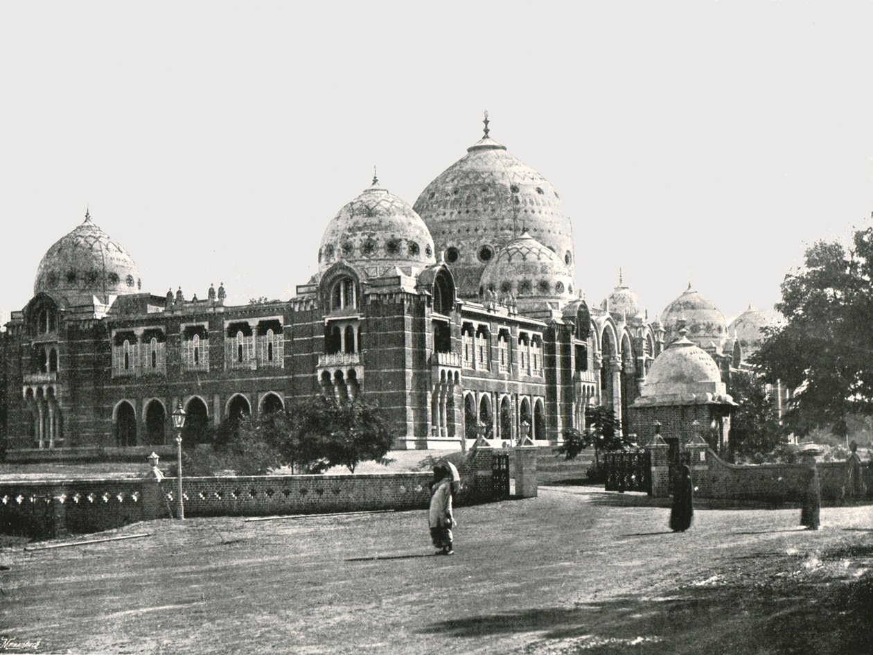 The Great College, Baroda, Índia, 1895. de Unbekannt
