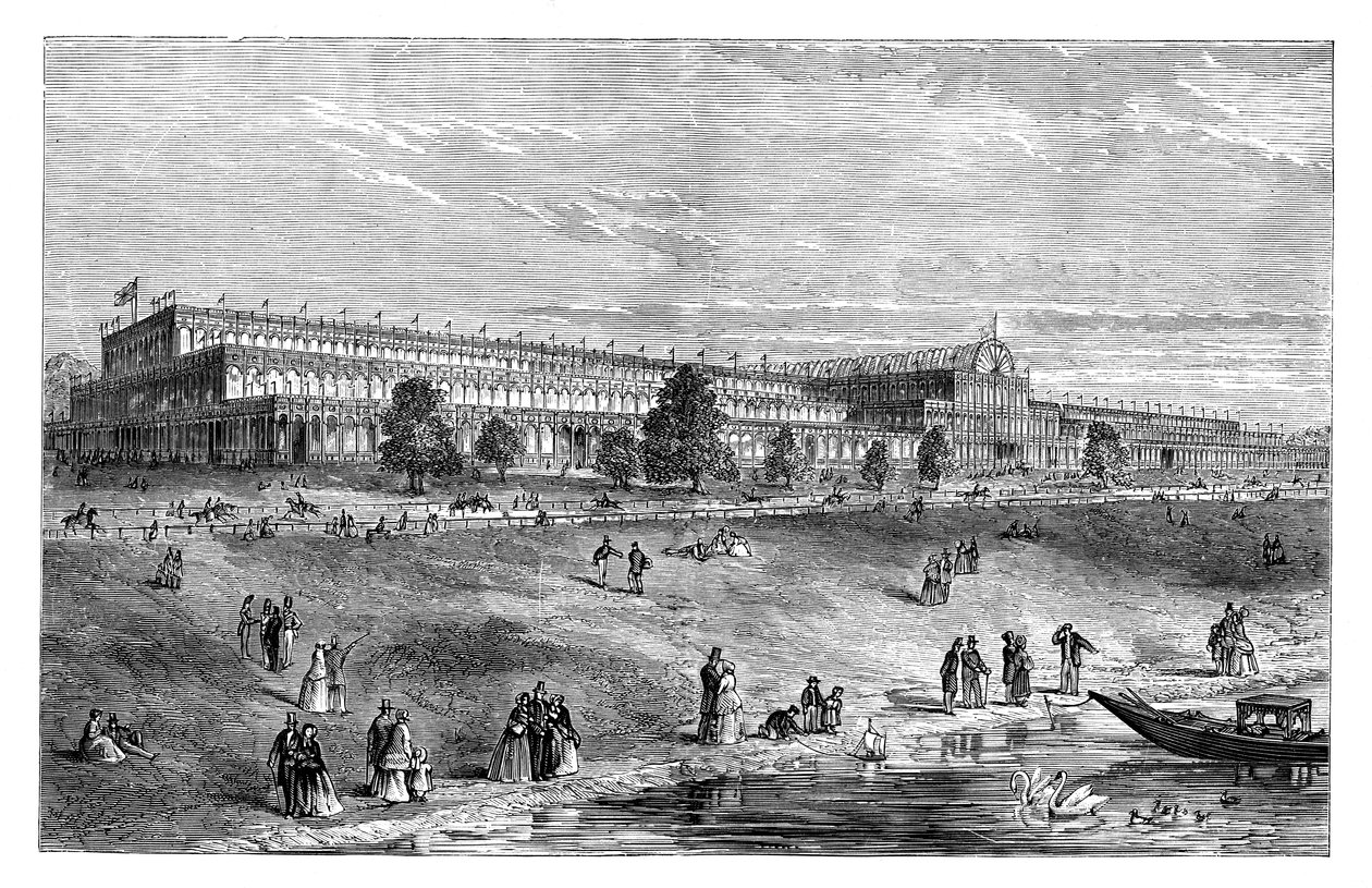 A Grande Exposição, Hyde Park, Londres, c1851, 1888. de Unbekannt