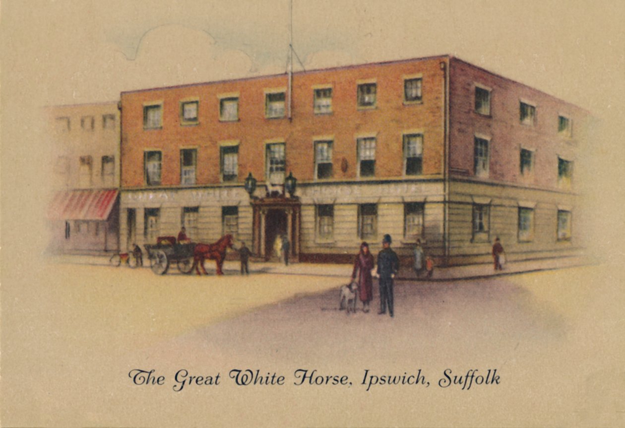 O Grande Cavalo Branco, Ipswich, Suffolk, 1939 de Unbekannt
