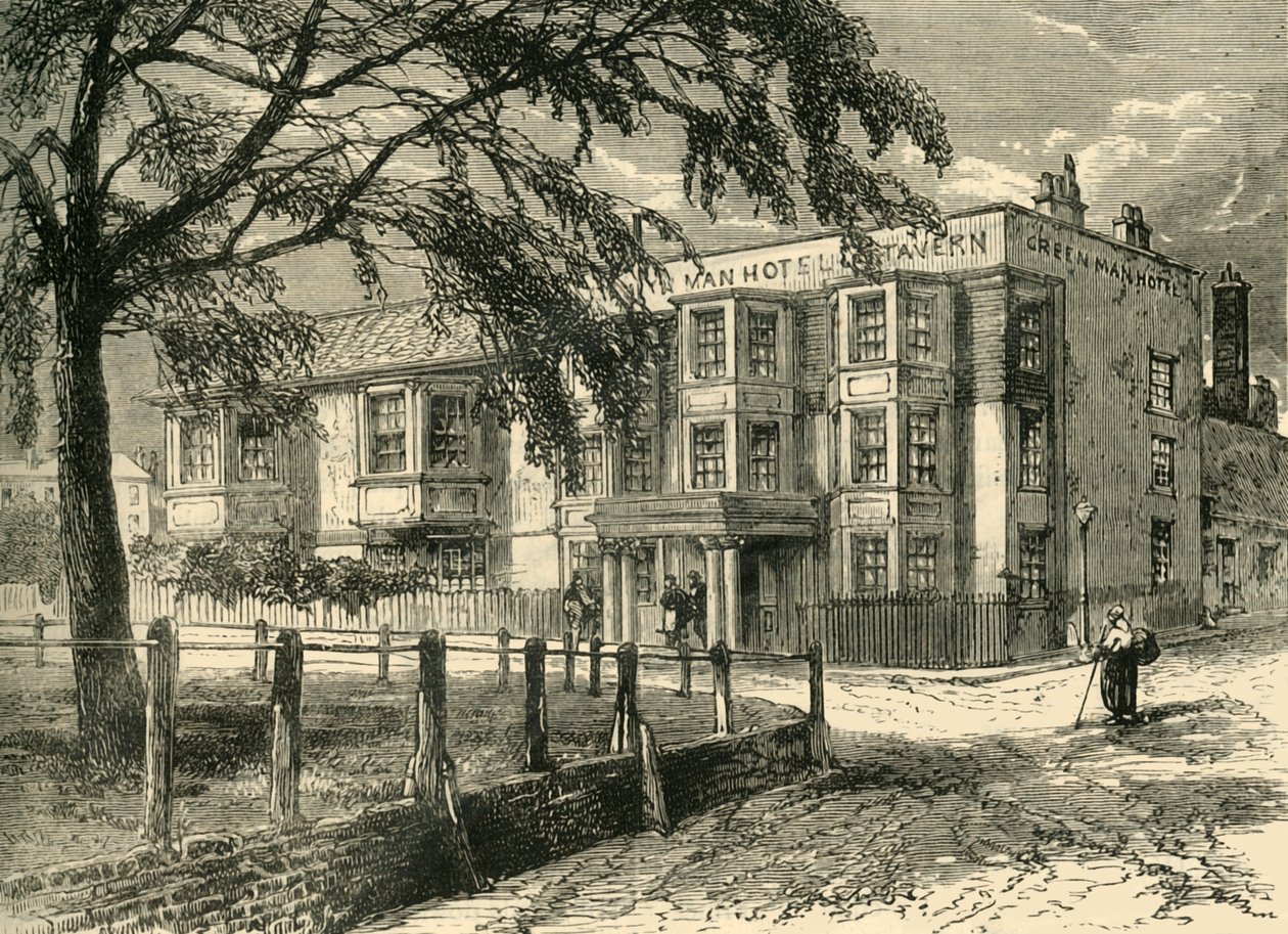 O homem verde, Blackheath, c1878. de Unbekannt