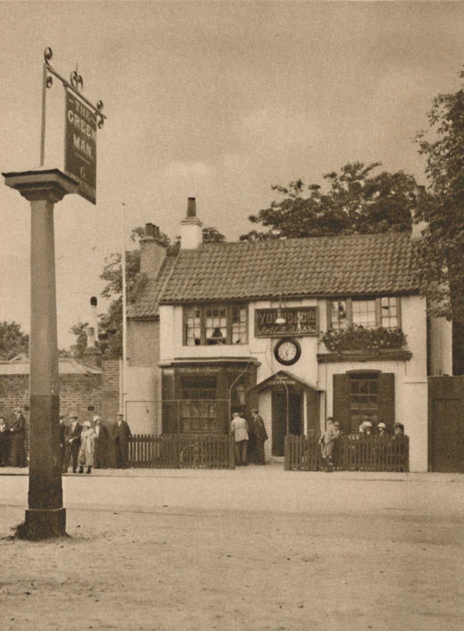 O homem verde em Putney Heath, c1935. de Unbekannt