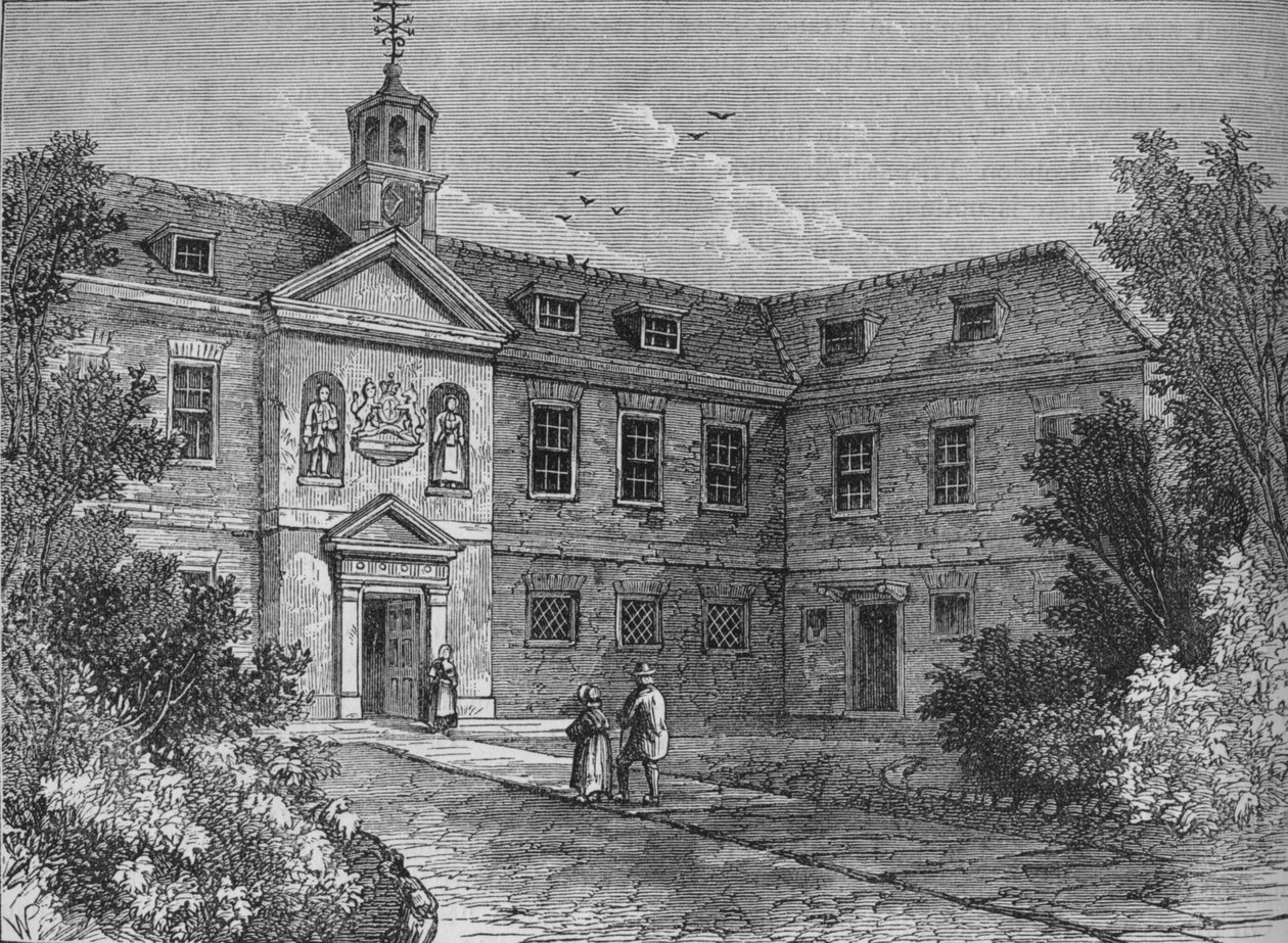 The Gray Coat School, Westminster, Londres, c1850 1878 de Unbekannt