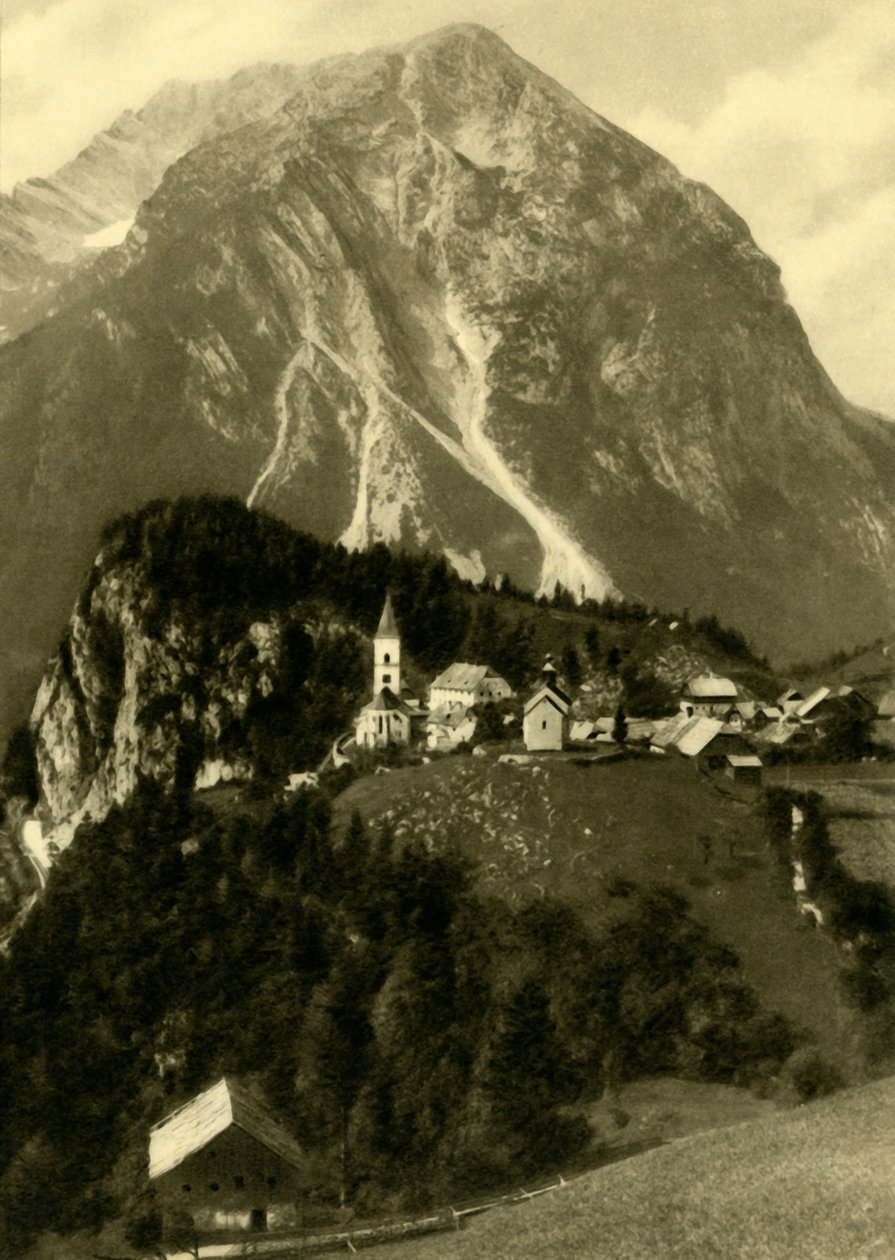 The Grimming, Pürgg, Estíria, Áustria, c1935. de Unbekannt