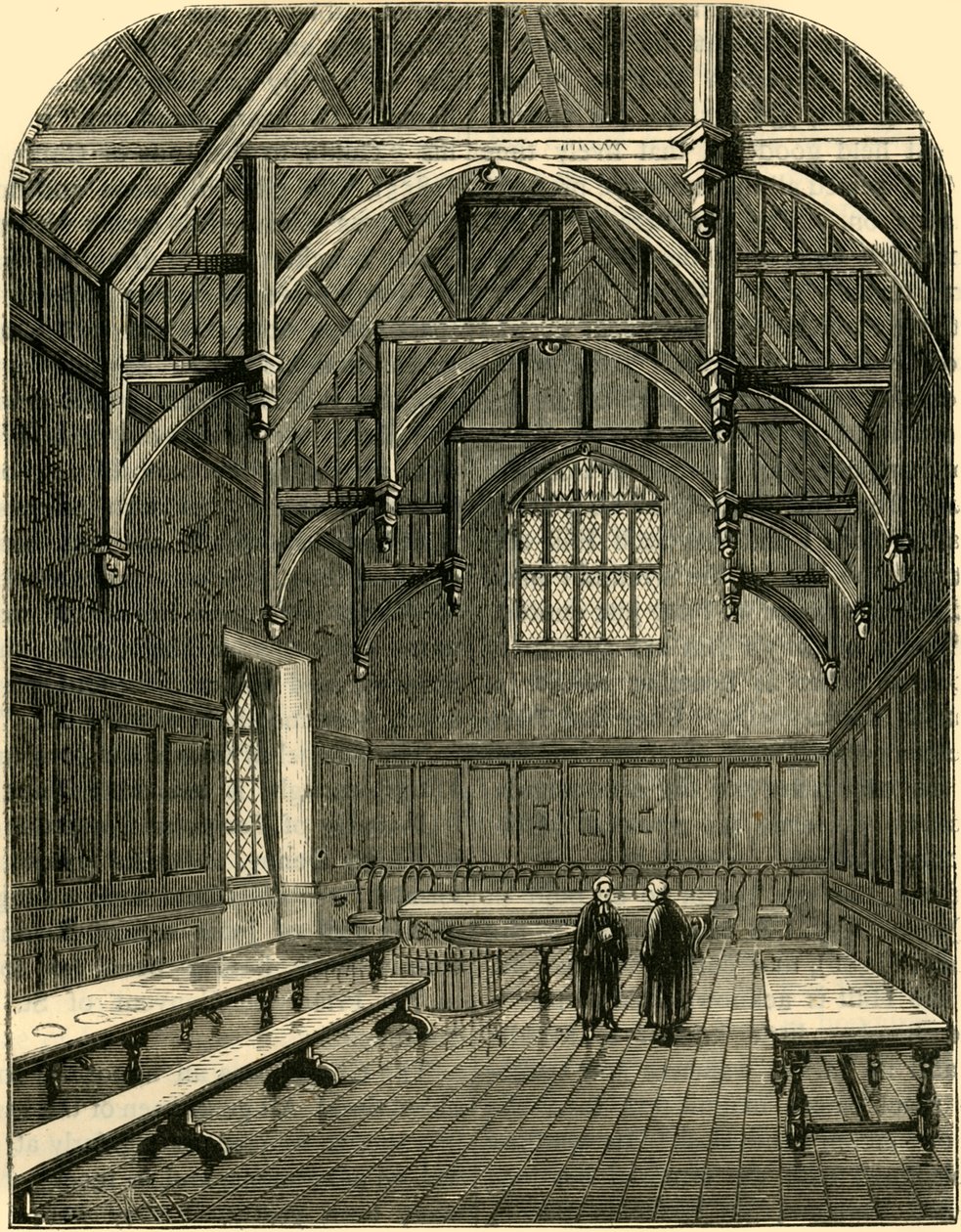 O salão de Grays Inn, c1872. de Unbekannt
