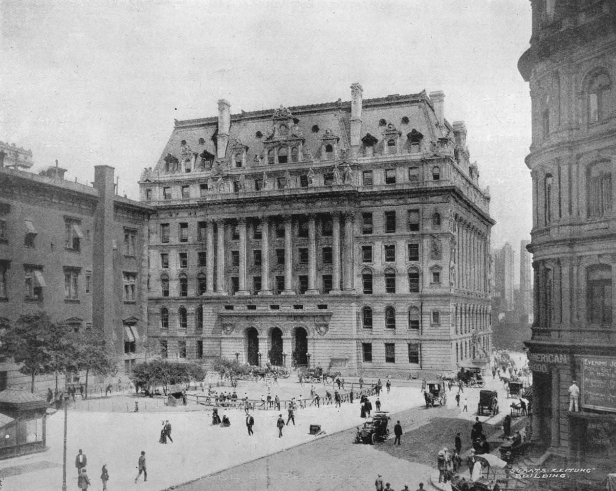 The Hall of Records, Nova York, 1915 de Unbekannt