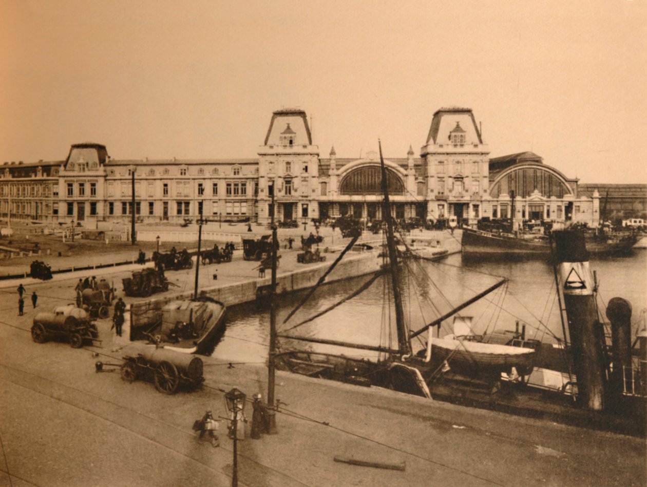 A estação do porto, c1928 de Unbekannt