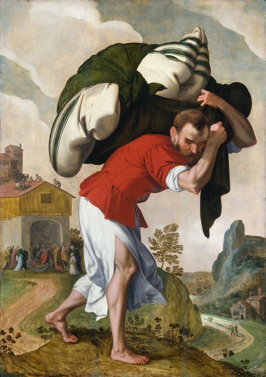 A cura do paralítico, c. 15601590. de Unbekannt