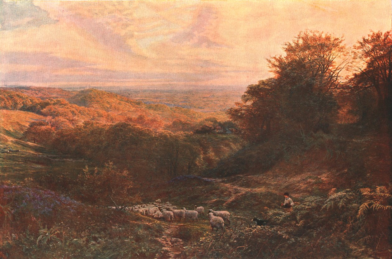 O coração de Surrey, 1874, c1902. de Unbekannt