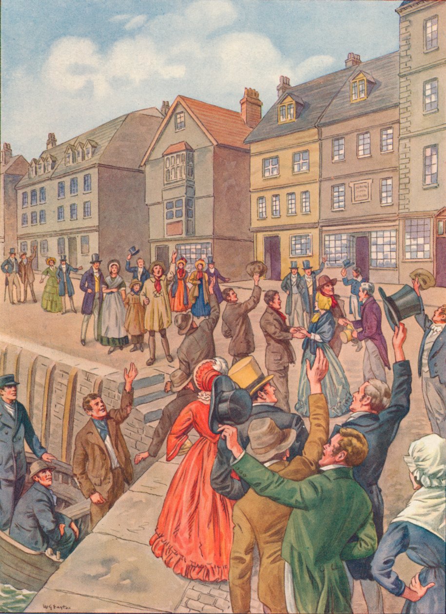 O Regresso a Casa, 1838, 1934 de Unbekannt