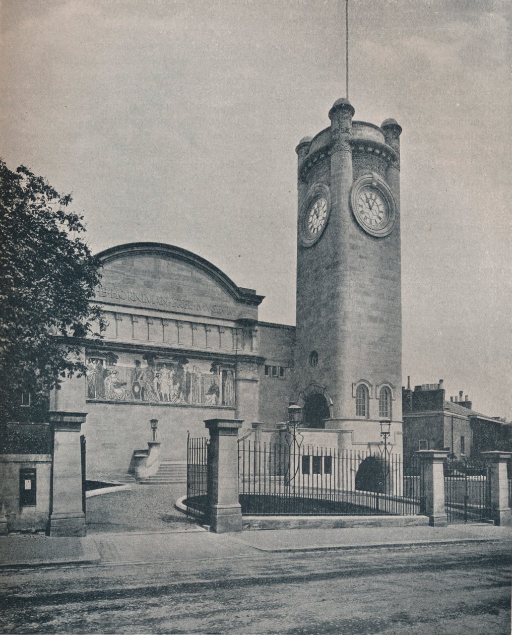 Museu livre de Horniman por C Harrison Townsend, c1900 1901-1902 de Unbekannt