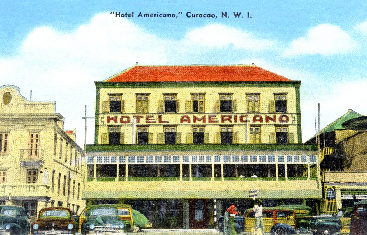 The Hotel Americano, Curaçao, Antilhas Holandesas, c1900s de Unbekannt