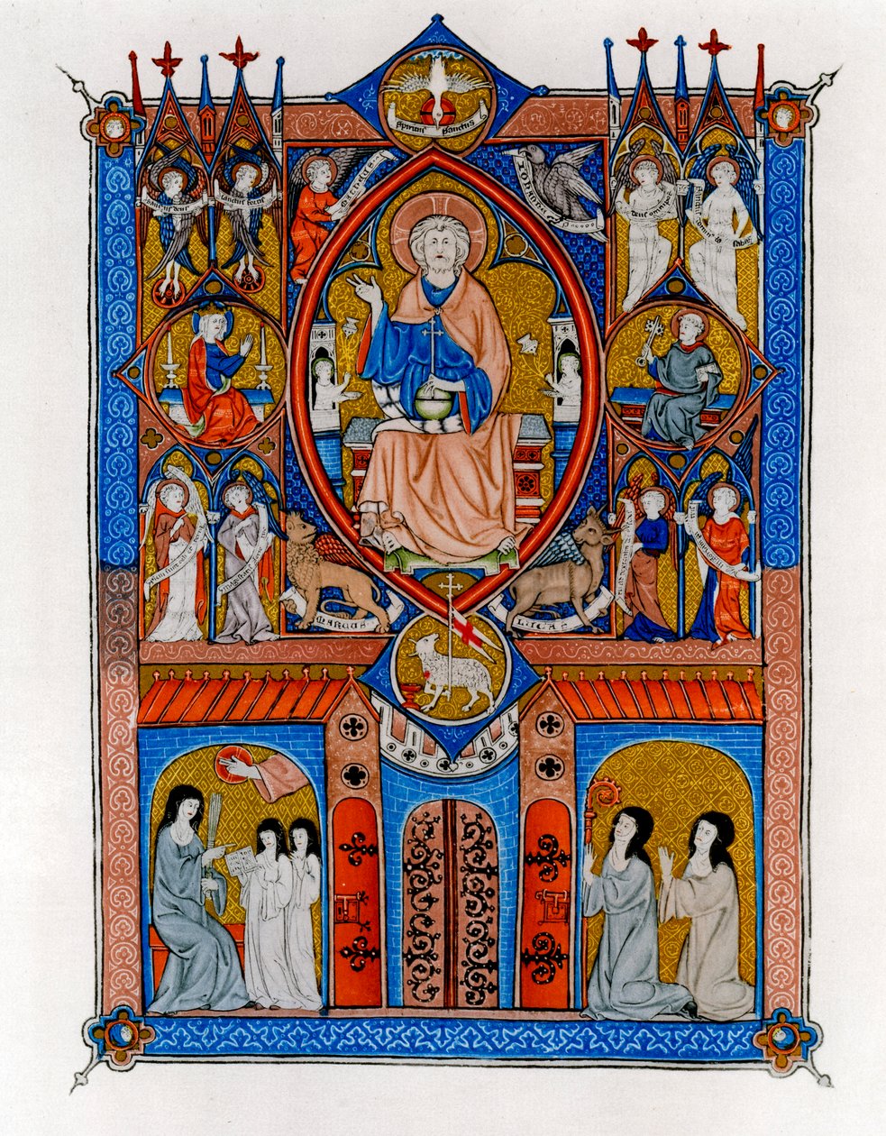 O estado ideal de Sainte Abbaye, c1300 de Unbekannt