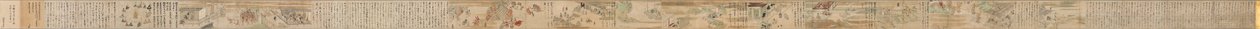 As origens milagrosas ilustradas da escola Yuzu Nenbutsu Yuzu Nenbutsu Engi Emaki, 1300s. de Unbekannt