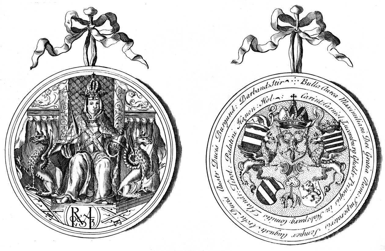O Selo Imperial de Maximiliano de Unbekannt