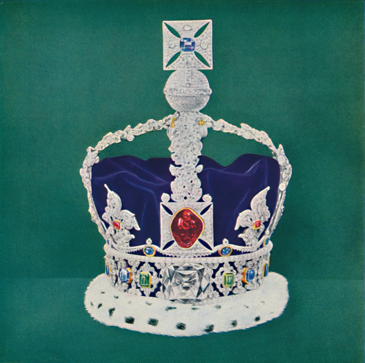 A Coroa do Estado Imperial, 1937. de Unbekannt