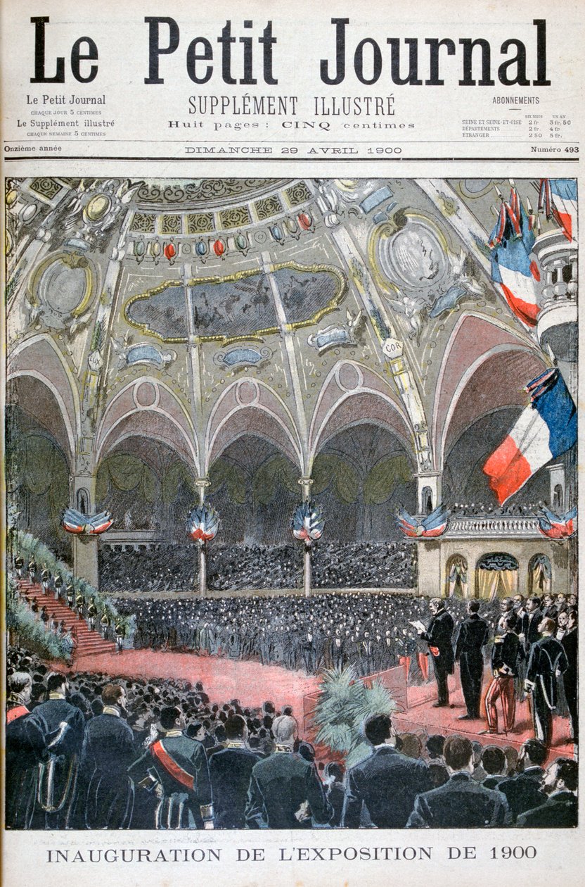 Inauguração da Exposição Universal de 1900 de Unbekannt