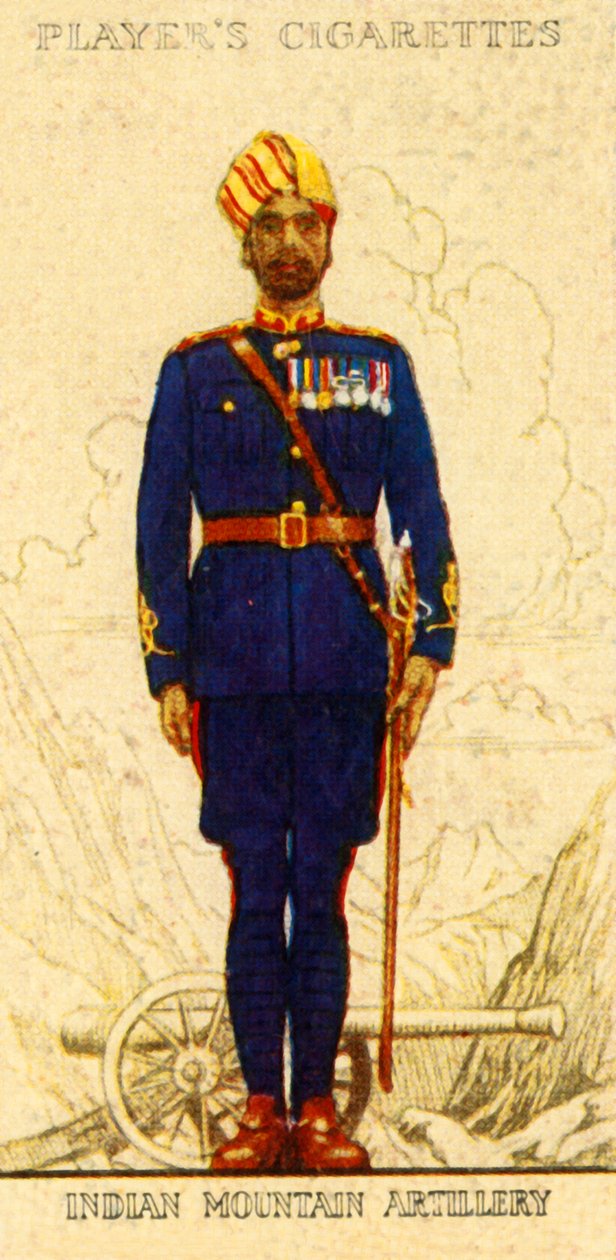 Artilharia da Montanha Indiana, 1936. de Unbekannt