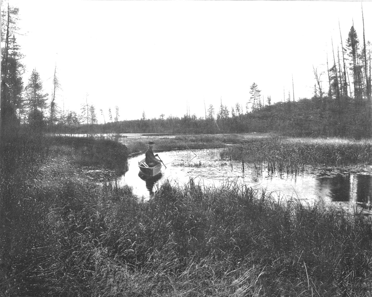 The Inlet, Thunder Lake, Wisconsin, EUA, c1900. de Unbekannt