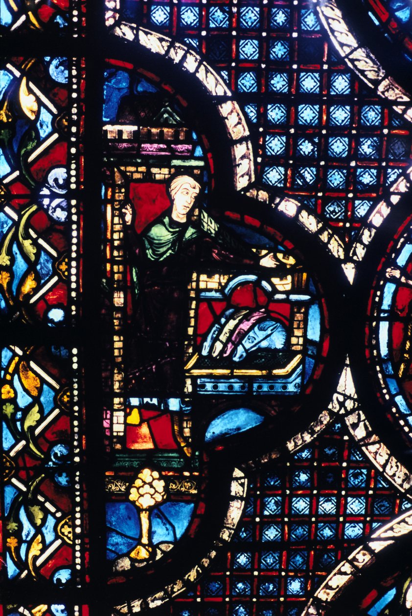 The Inn, vitral, Catedral de Chartres, França, 1205-1215 de Unbekannt