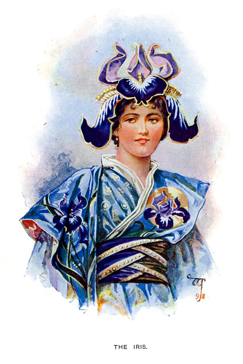 A íris, 1899 de Unbekannt