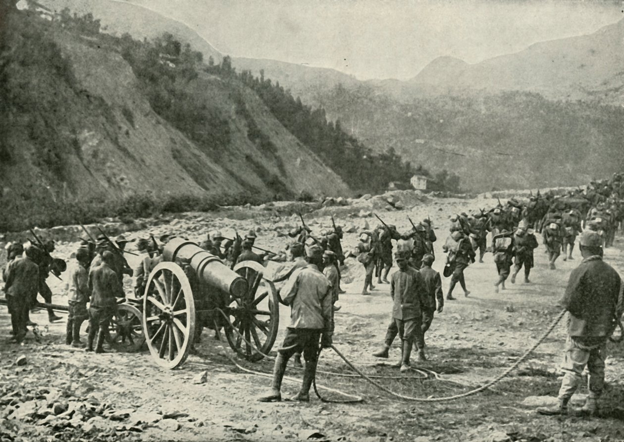 O Exército Italiano Em março de 1919. de Unbekannt