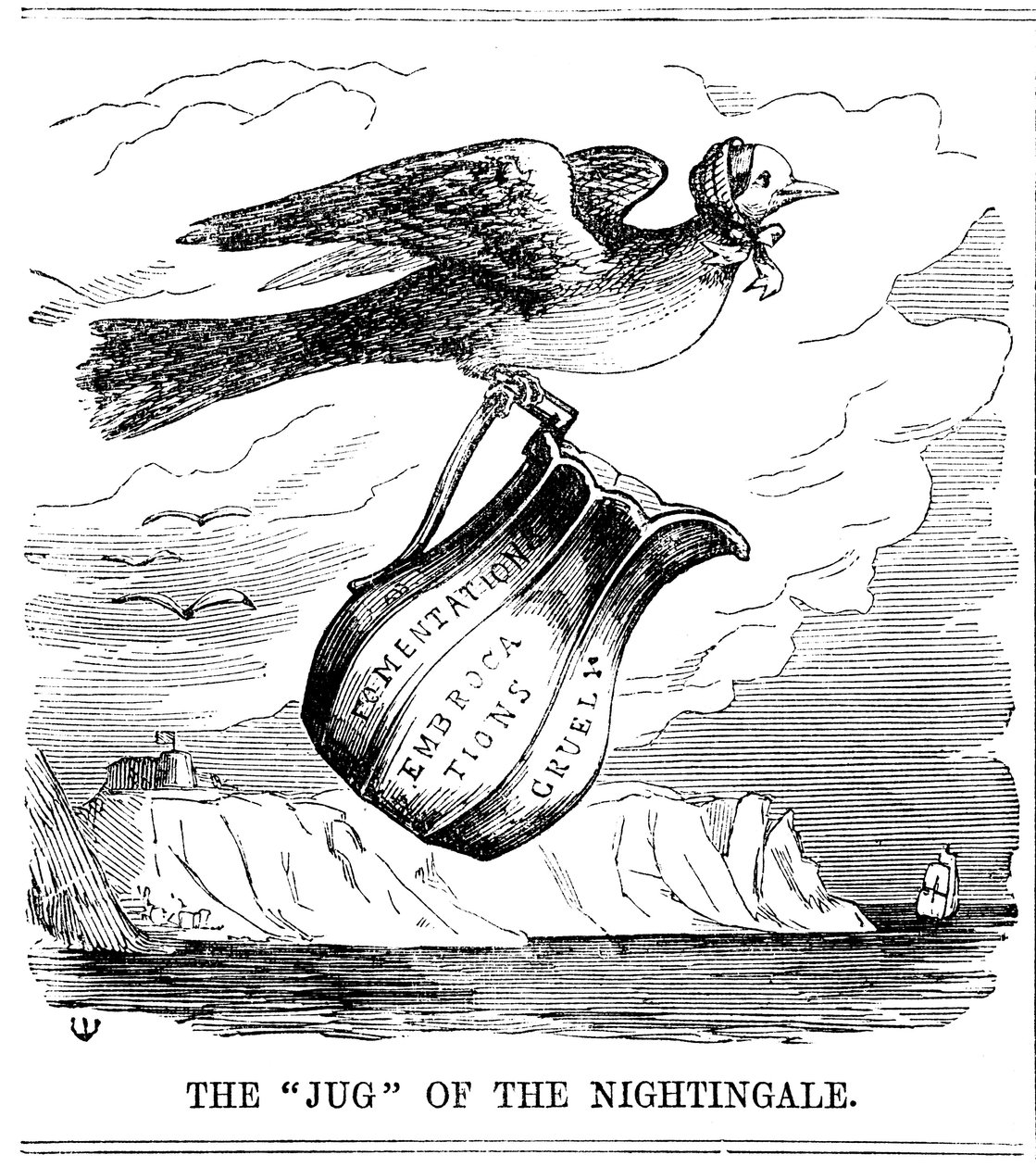 O Jarro do Rouxinol, 1854 de Unbekannt