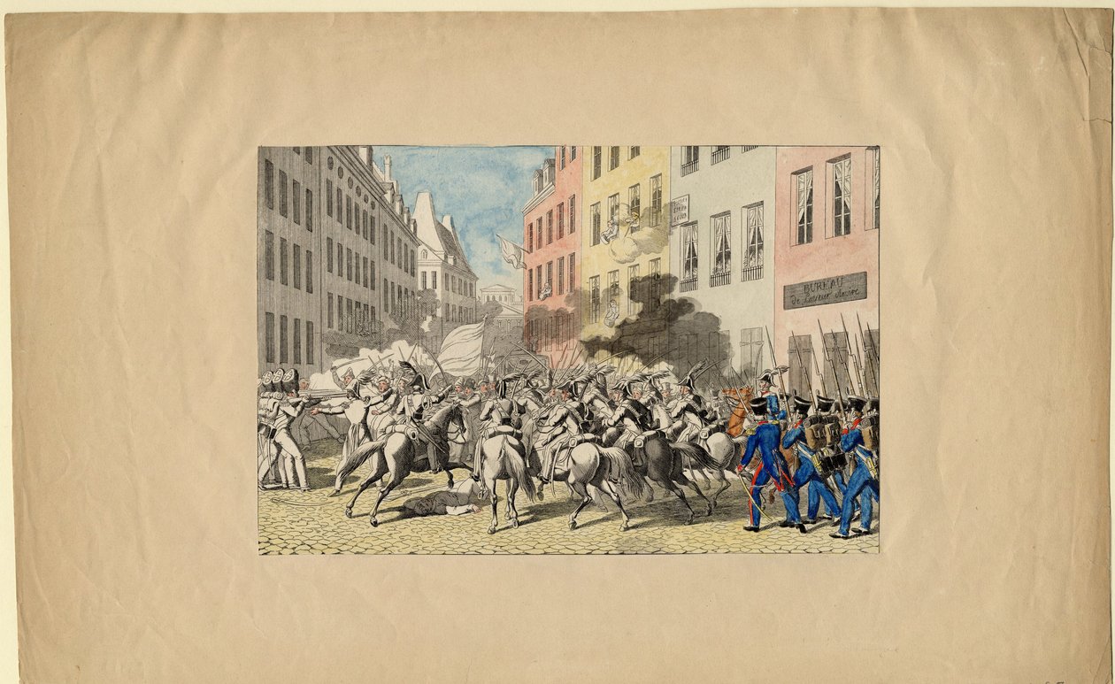 A Revolução de Julho de 1830, 1830 de Unbekannt