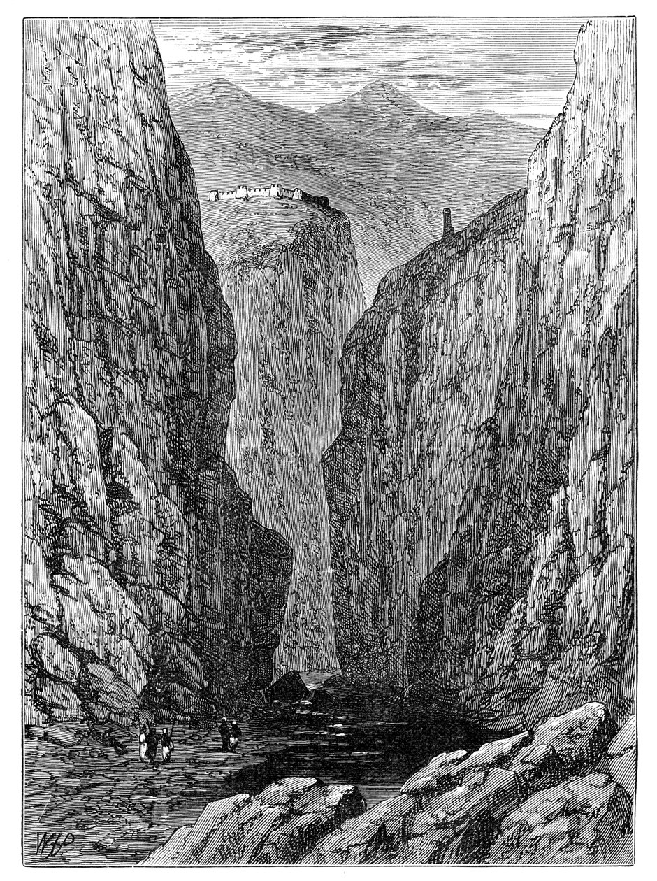 Passagem de Khyber, Afeganistão, 1900 de Unbekannt