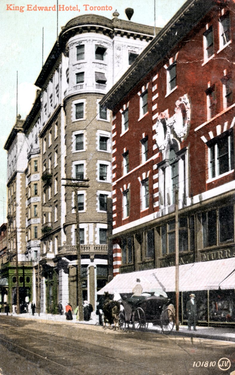 The King Edward Hotel, Toronto, Canadá, 1911 de Unbekannt