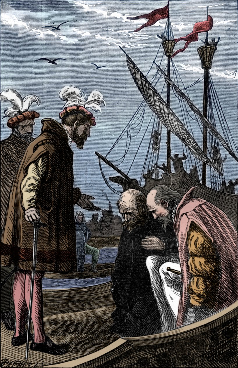 O rei visita Vasco da Gama, 1904 de Unbekannt