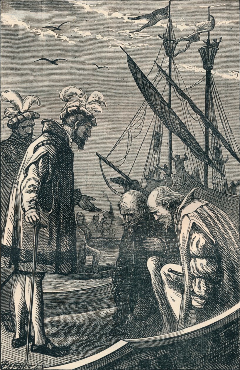 O rei visita Vasco da Gama, 1904 de Unbekannt