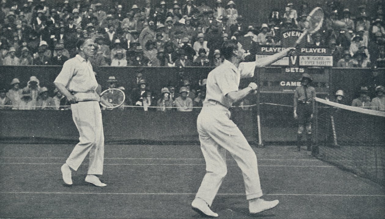 O rei como jogador de tênis, 1926, 1937. de Unbekannt